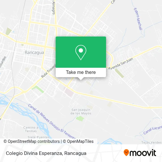 Colegio Divina Esperanza map