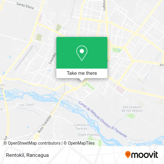 Mapa de Rentokil
