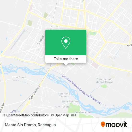 Mente Sin Drama map