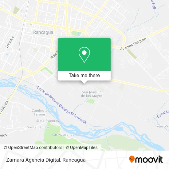 Zamara Agencia Digital map