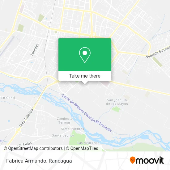 Fabrica Armando map