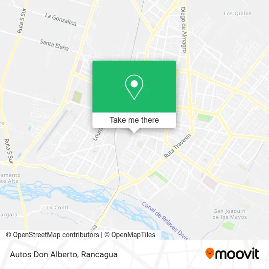 Autos Don Alberto map