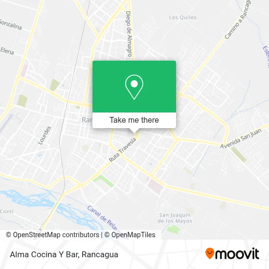 Alma Cocina Y Bar map