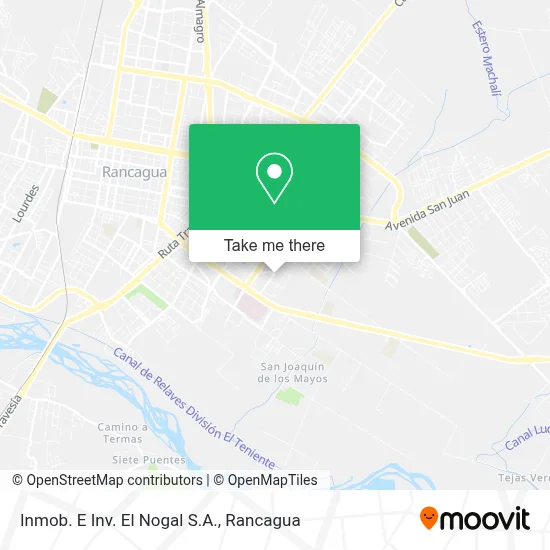 Inmob. E Inv. El Nogal S.A. map