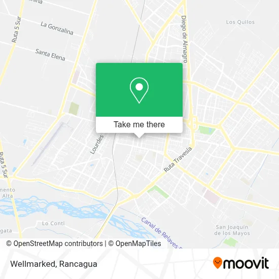 Wellmarked map