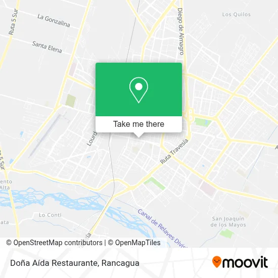 Doña Aída Restaurante map