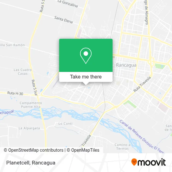 Planetcell map