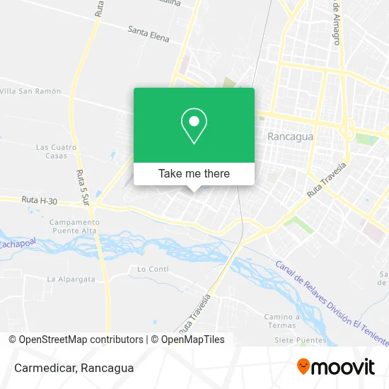 Carmedicar map