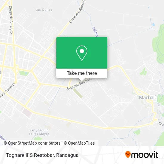 Tognarelli´S Restobar map