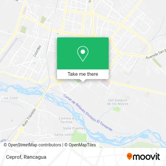 Ceprof map