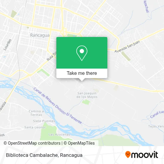 Biblioteca Cambalache map