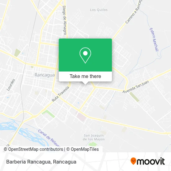 Barberia Rancagua map