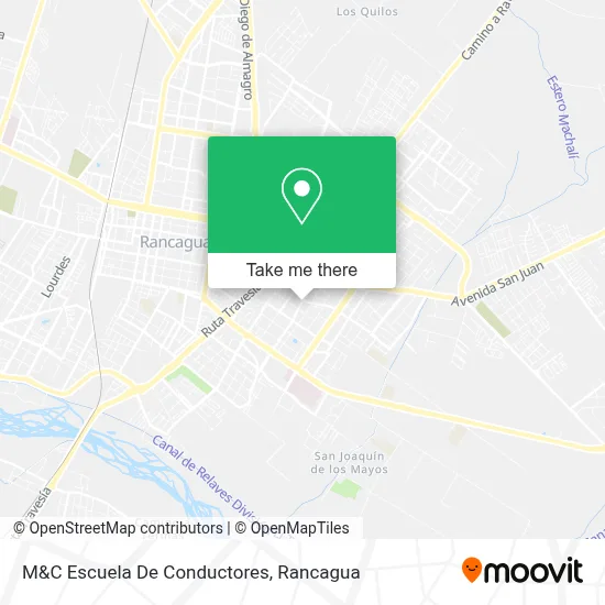 M&C Escuela De Conductores map