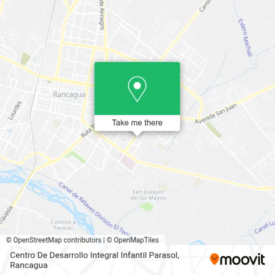 Centro De Desarrollo Integral Infantil Parasol map