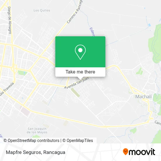Mapa de Mapfre Seguros