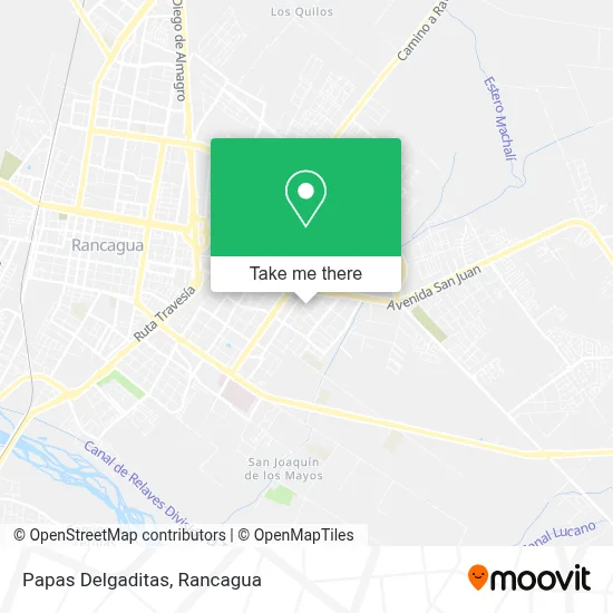 Papas Delgaditas map