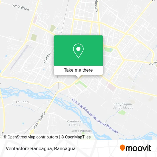 Ventastore Rancagua map