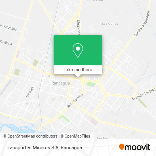 Transportes Mineros S A map
