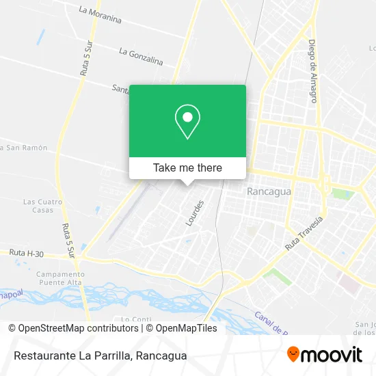 Restaurante La Parrilla map