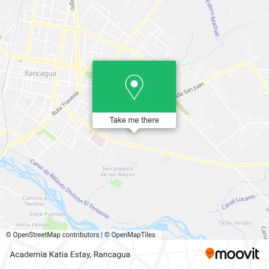 Academia Katia Estay map