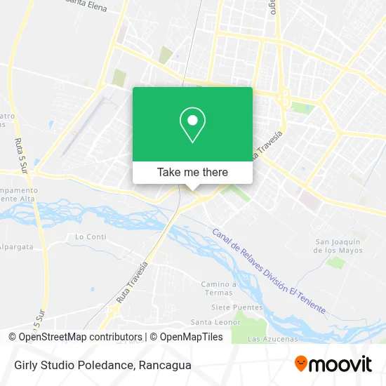 Girly Studio Poledance map