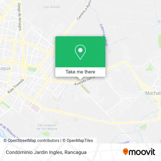 Condóminio Jardin Ingles map