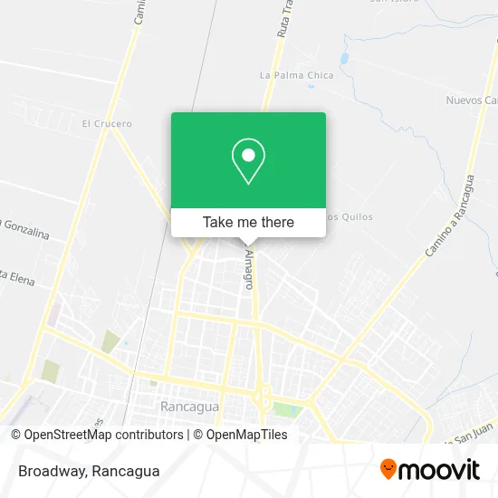 Broadway map