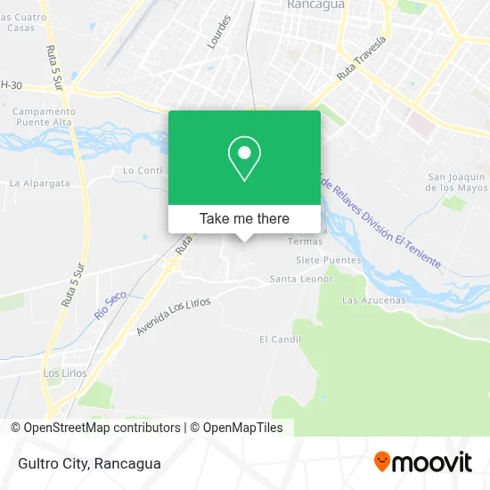 Gultro City map