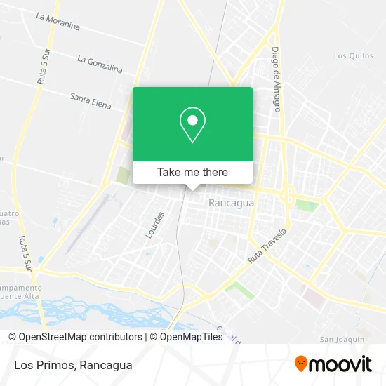 Los Primos map