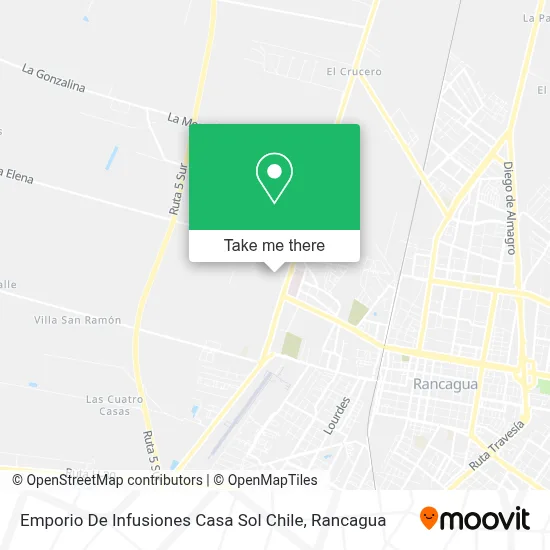 Emporio De Infusiones Casa Sol Chile map