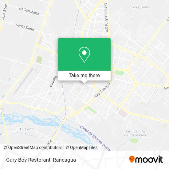 Gary Boy Restorant map