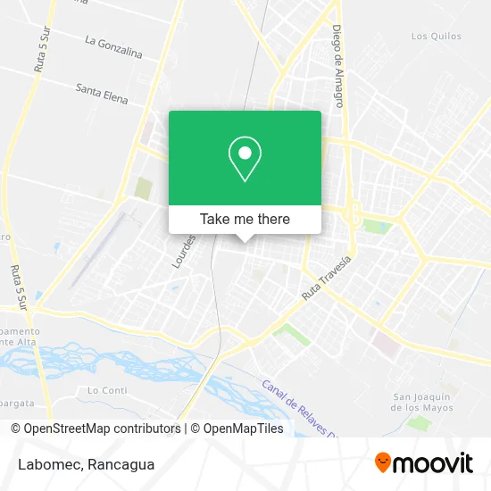 Mapa de Labomec