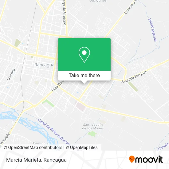 Marcia Marieta map