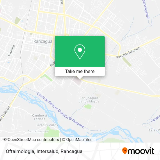Oftalmologia, Intersalud map