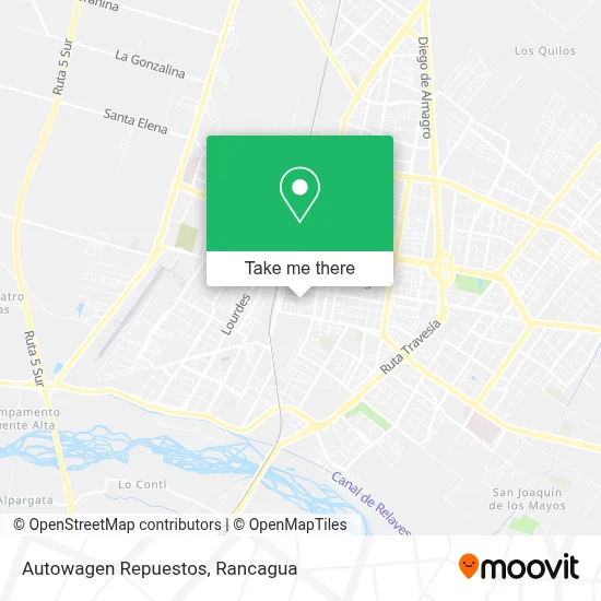 Autowagen Repuestos map