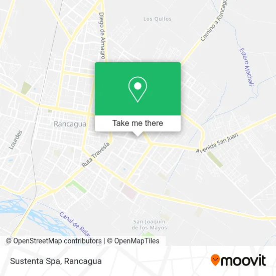 Sustenta Spa map