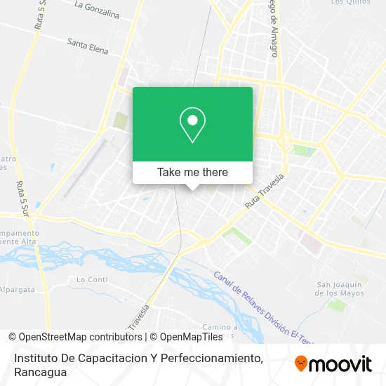 Instituto De Capacitacion Y Perfeccionamiento map