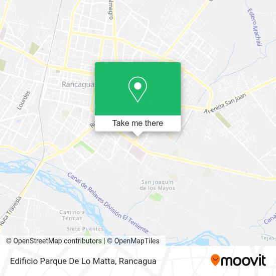 Edificio Parque De Lo Matta map