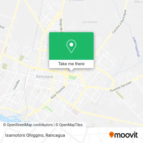 Isamotors Ohiggins map
