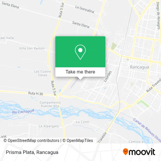 Prisma Plata map