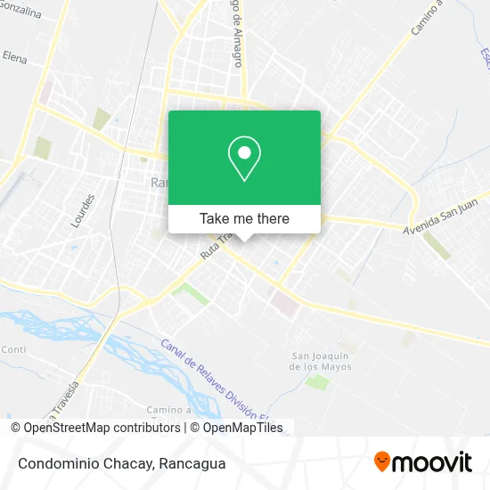 Mapa de Condominio Chacay
