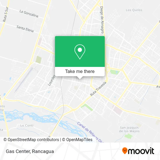 Centro Gas map