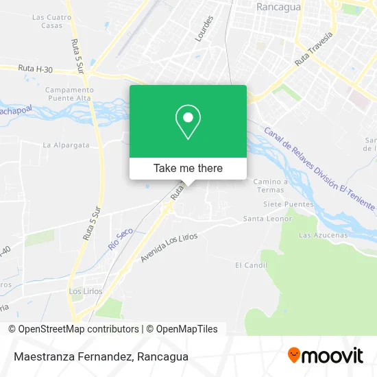 Maestranza Fernandez map