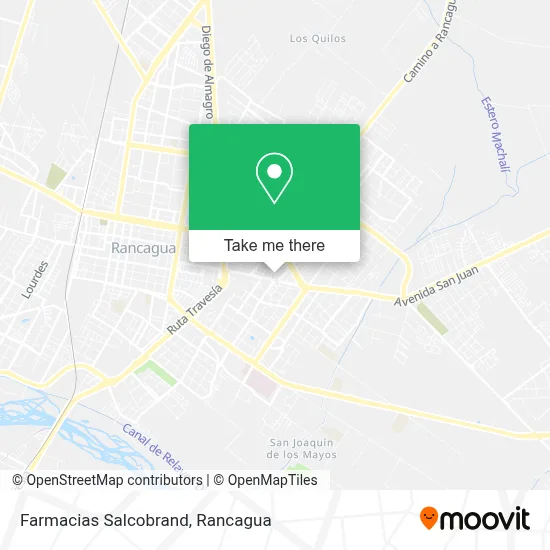 Farmacias Salcobrand map