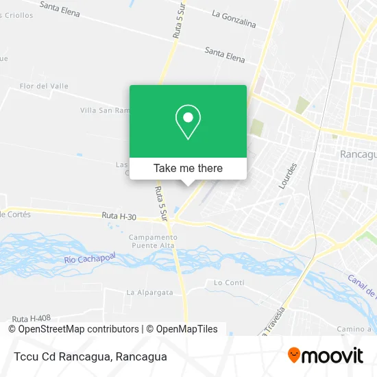 Tccu Cd Rancagua map