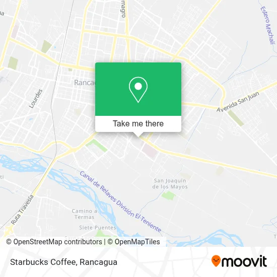 Starbucks Coffee map