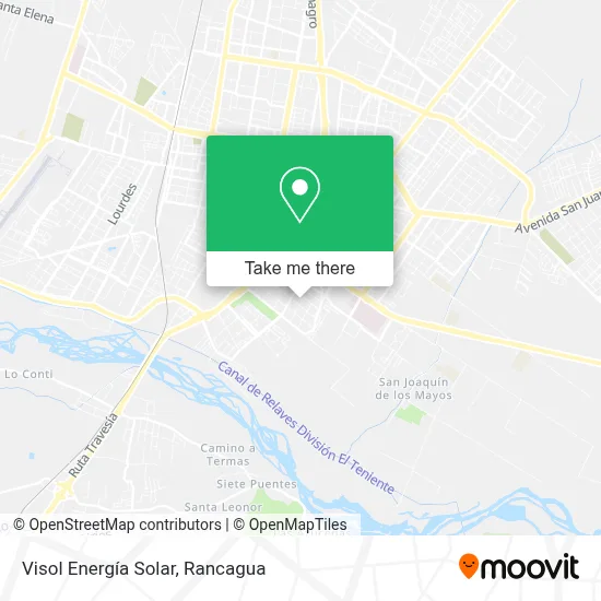 Visol Energía Solar map
