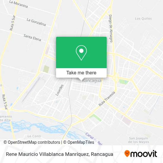 Rene Mauricio Villablanca Manríquez map