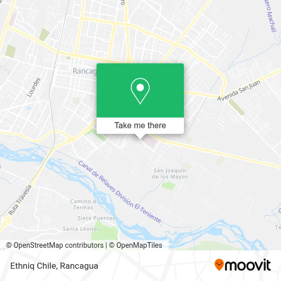 Mapa de Ethniq Chile