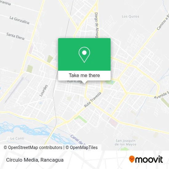 Círculo Media map